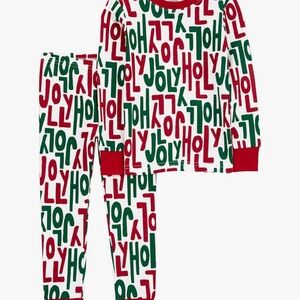 Carter's Red and Green Holiday Pajama Set